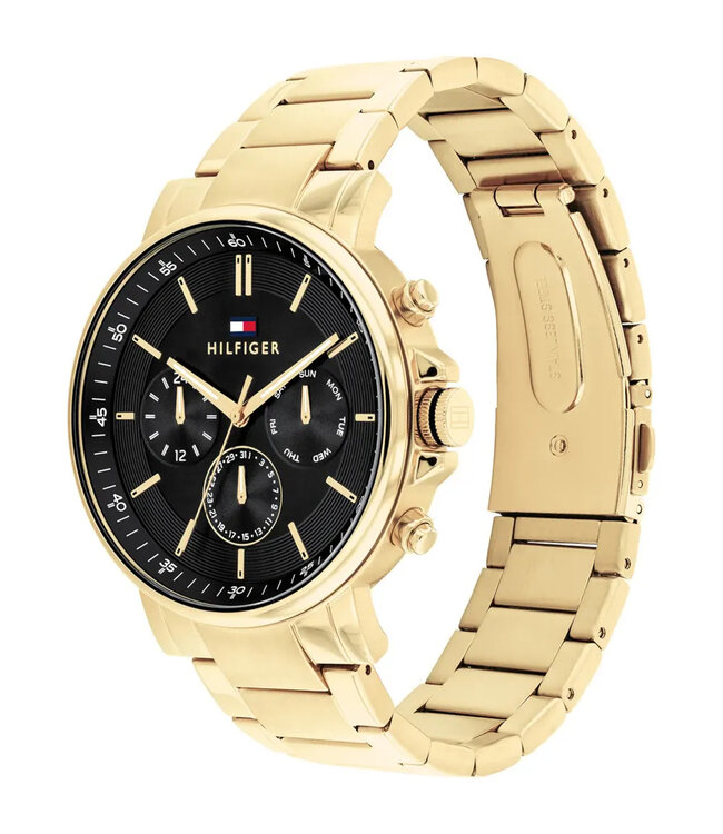 Tommy Hilfiger  Dress 1710589 Schwarz Gold | luxuryuhren.ch