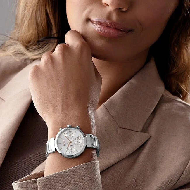 Hugo Boss  Flawless Day-Date Damenuhr 1502530