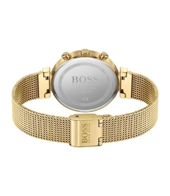 Hugo Boss  Flawless 1502552 Damenuhr Silber Gold