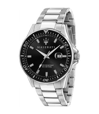 Maserati  Sfida R8853140002 Herrenuhr Schwarz Edelstahl