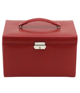 Friedrich Schmuckkoffer Jolie 2.0 Lizard-Optik 24 × 14,5 cm
