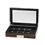 leonardo louis Uhrenbox Modena 8 Dark Wood  Edition