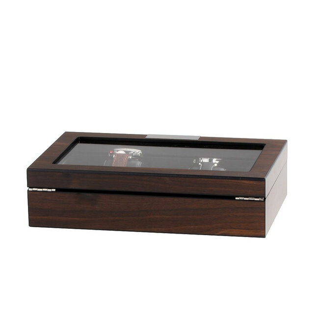 leonardo louis Uhrenbox Modena 8 Dark Wood  Edition
