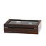 leonardo louis Uhrenbox Modena 8 Dark Wood  Edition