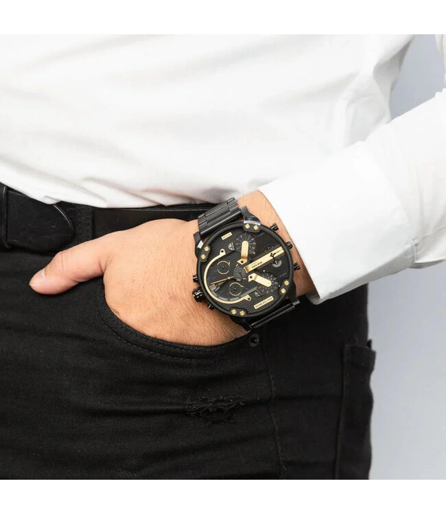 Diesel Mr. Daddy 2.0 Chronograph DZ7435 Schwarz Herrenuhr