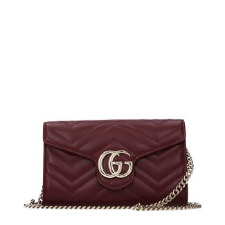 Gucci F85153 - MARMONT Damen Handtasche BURGUND