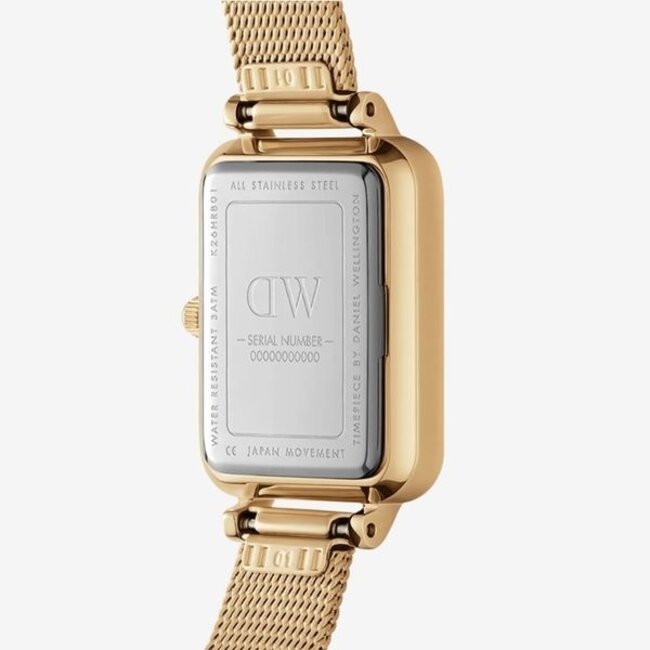 Daniel Wellington  Quadro Lumine Pressed Evergold - DW00100599