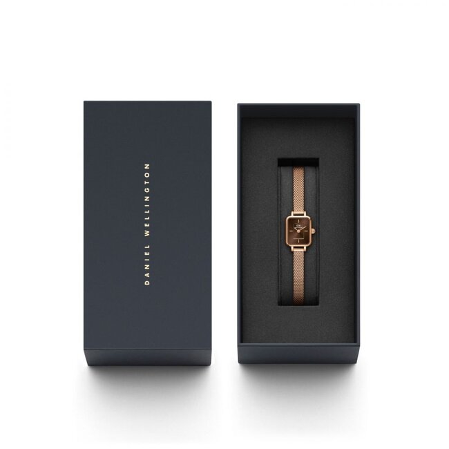 Daniel Wellington  Quadro Mini Melrose Amber Rose Gold - DW00100649