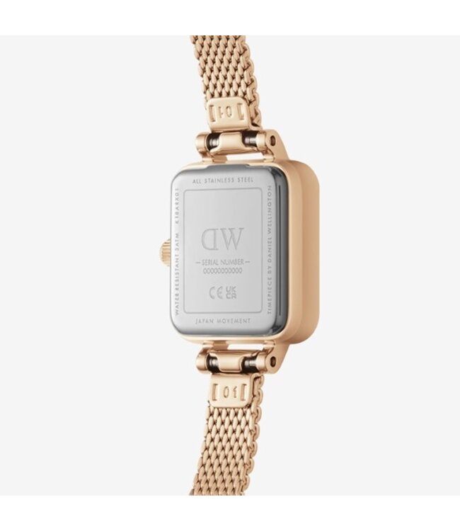 Daniel Wellington  Quadro Mini Melrose Blush Rose Gold - DW00100650