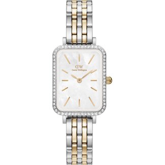 Daniel Wellington Quadro Lumine 20x26 Bezel bicolor Mop DW00100671