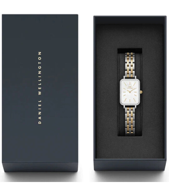 Daniel Wellington  Quadro Lumine 20x26 Bezel bicolor Mop DW00100671