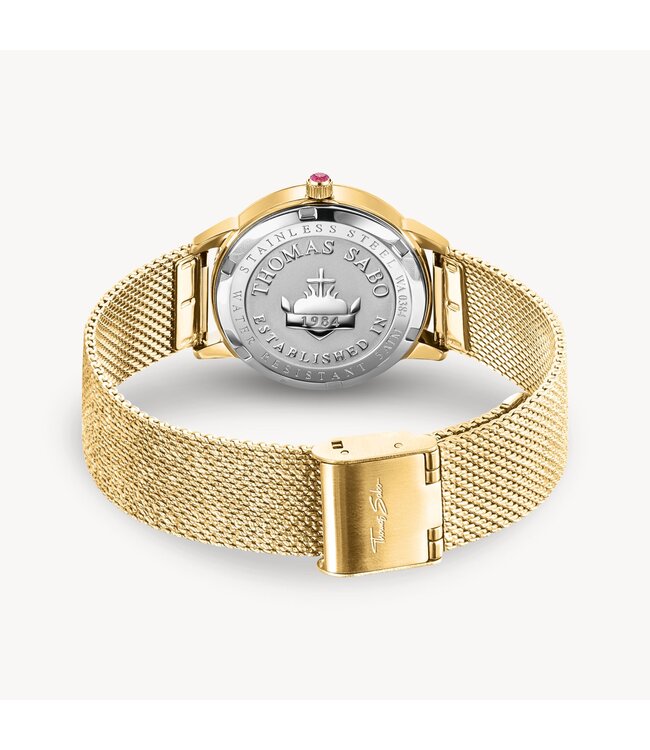 Thomas Sabo  Schlange WA0384-264-207 Gold Damenuhr