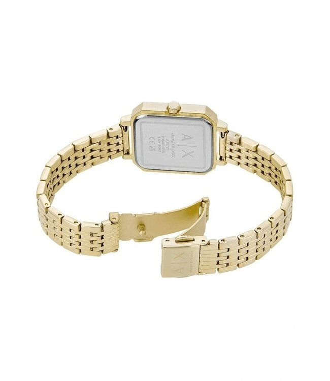 Armani Exchange Leila AX5725 Quarz Gold/Weiss Damenuhr
