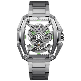 Ciga Design Z Series Hunter Skeleton Automatik Herrenuhr  Z035-SS01-W1S  Silber