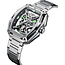 Ciga Design Z Series Hunter Skeleton Automatik Herrenuhr  Z035-SS01-W1S Silber