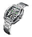 Ciga Design Z Series Hunter Skeleton Automatik Herrenuhr  Z035-SS01-W1S Silber