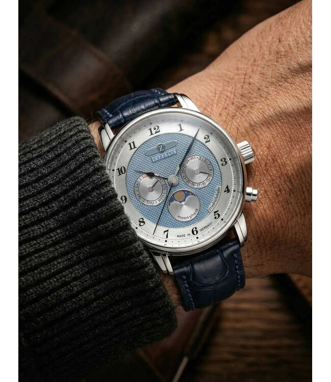 Zeppelin 8536-3 Herrenuhr Friedrichshafen 41mm 5ATM