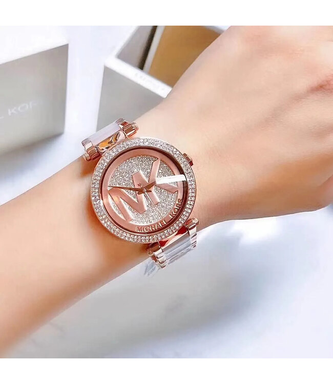 Michael Kors  Parker MK Logo MK6176 Damenuhr