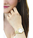 Guess  Luna GW0308L2 36mm Gold Weiss Damenuhr