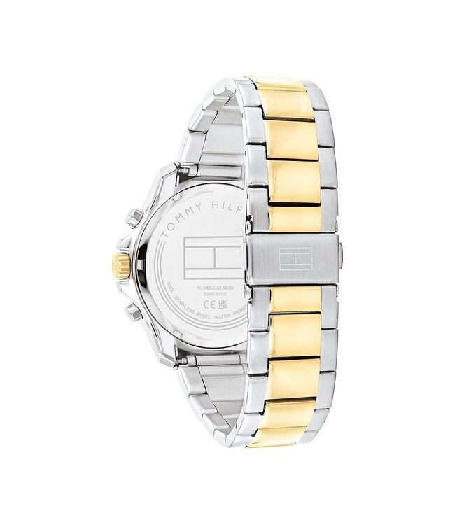 Tommy Hilfiger   Jordan 1792095 Schwarz Zweifarbig Herrenuhr
