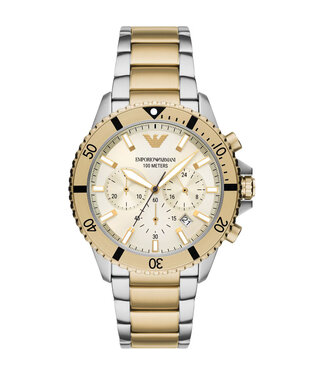 Emporio Armani Diver Chrono Bicolor  AR11606 Herrenuhr