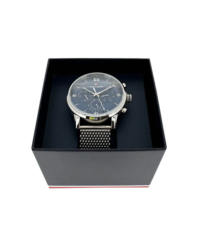 Tommy Hilfiger   Sullivan 1791881 Blau Silber Herrenuhr