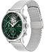 Tommy Hilfiger   Stewart 1710608 Grün Silber Herrenuhr
