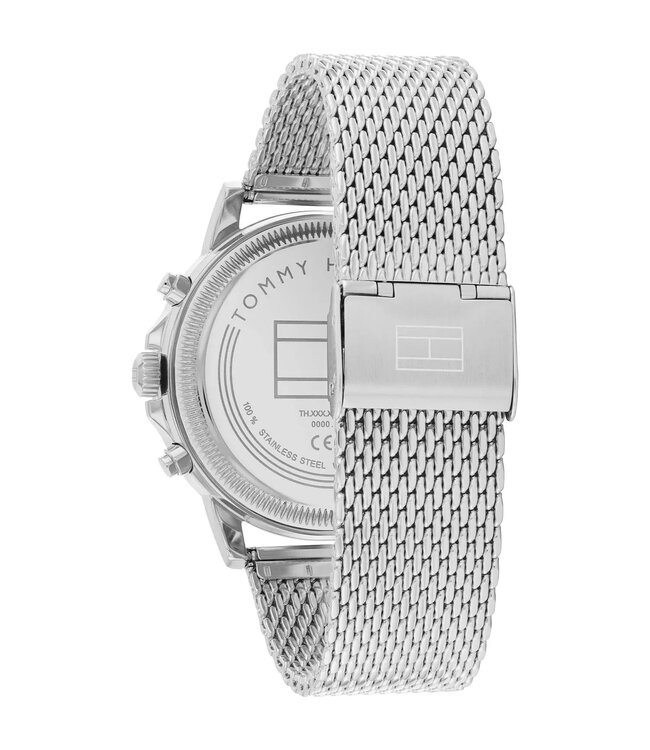Tommy Hilfiger   Stewart 1710608 Grün Silber Herrenuhr
