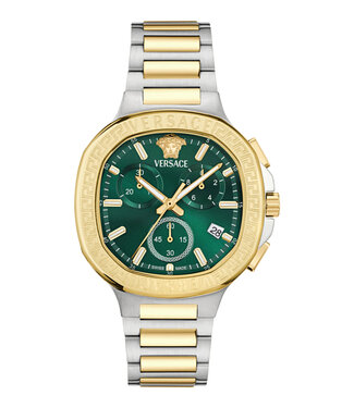 Versace  Sporty VEVCA0624 Damenuhr Chronograph Grün Edelstahl