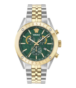 Versace  Athletics Chrono VEKJA0625 Swiss Made Bicolor/Grün Herrenuhr
