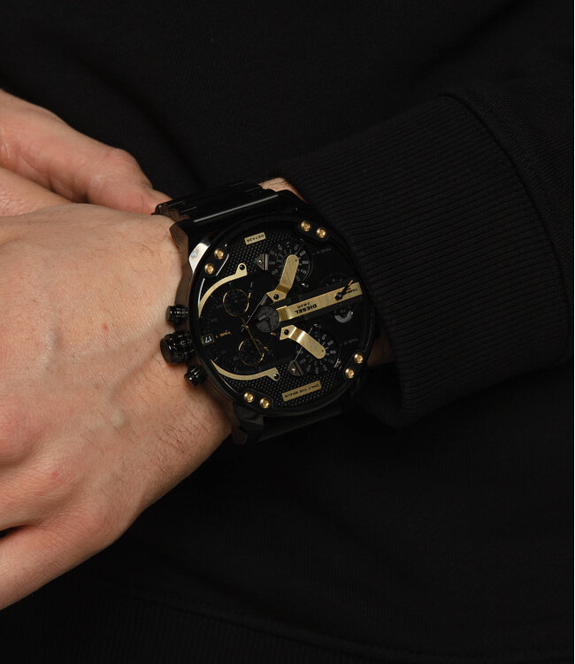 Diesel Mr. Daddy 2.0 Chronograph DZ7435 Schwarz Herrenuhr