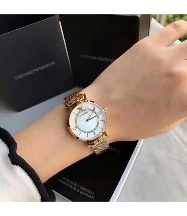 Emporio Armani  Gianni T-Bar AR1907 Damenuhr