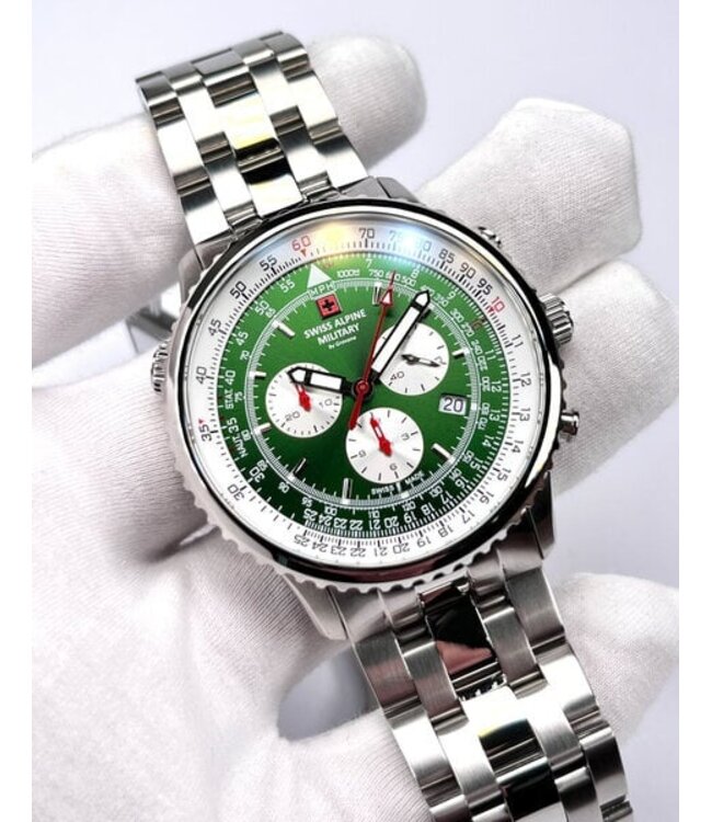 Swiss Alpine Military   7078.9134 Herrenuhr Chronograph