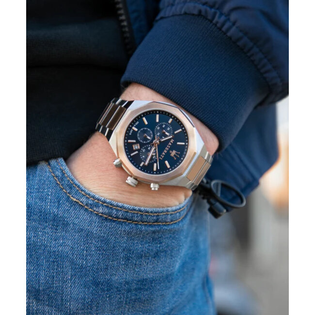 Maserati Stile Chronograph Herrenuhr R8873642002