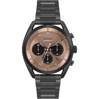 Hugo Boss TOP Chronograph Gunmetal / Bronze Herrenuhr  1514095
