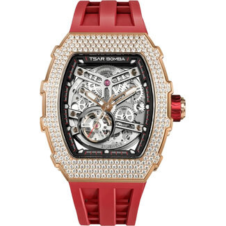 Tsar Bomba TB8208D-12 Herrenuhr Elemental Zirkonia Automatik 43mm 5ATM