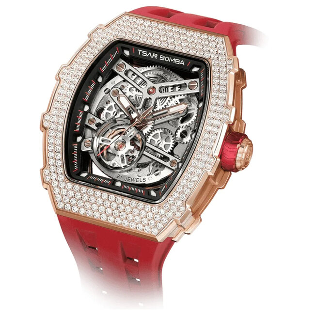 Tsar Bomba  TB8208D-12 Herrenuhr Elemental Zirkonia Automatik 43mm 5ATM