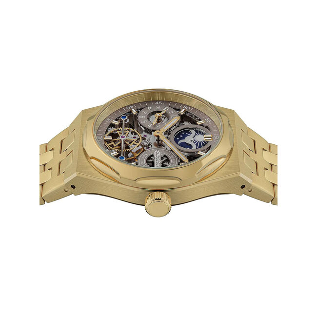 Ingersoll 2902 The Broadway Dual Time Automatik Herrenuhr 43mm 5ATM