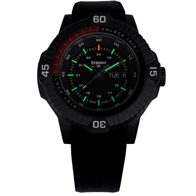 Traser H3 111461 Herrenuhr P99 Iris Tactical Limited Edition 46mm 10ATM