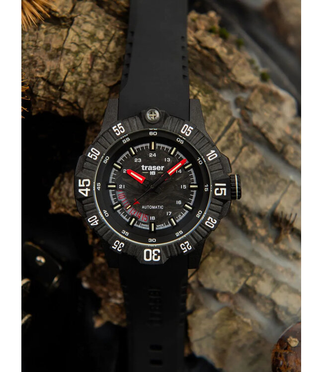 Traser Traser H3 110961 Herrenuhr P99 A Tactical Carbon 46mm 20ATM