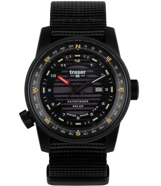 Traser H3 111392 Herrenuhr P68 Pathfinder Solar 46mm 10ATM