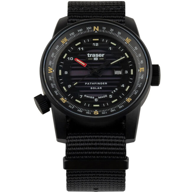 Traser H3 111392 Herrenuhr P68 Pathfinder Solar 46mm 10ATM