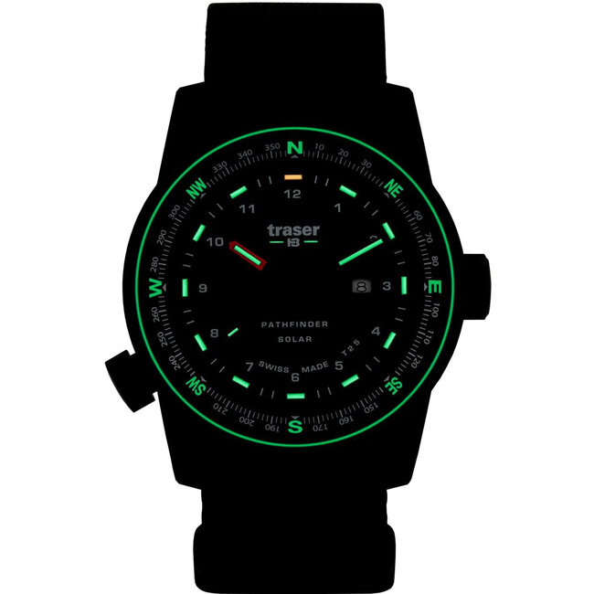 Traser H3 111392 Herrenuhr P68 Pathfinder Solar 46mm 10ATM