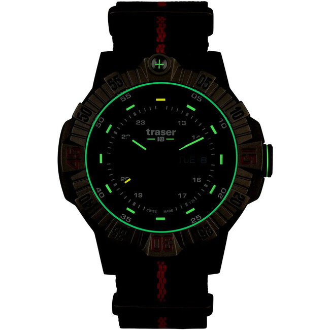 Traser  H3 110669 Tactical Braun Titan 46mm 20ATM