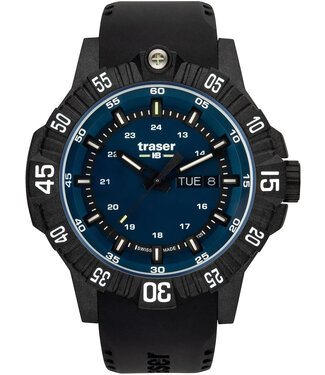Traser H3 110725 P99 Q Tactical Blue Herrenuhr 46mm 20ATM