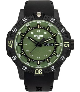 Traser Uhren  H3 110727 P99 Q Tactical Green Herrenuhr 46mm 20ATM