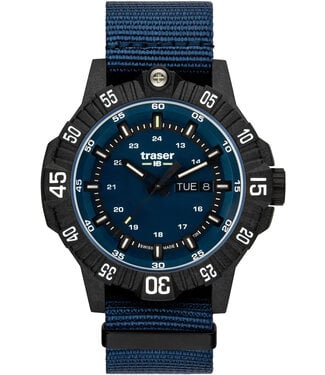 Traser Uhren  H3 110724 P99 Q Tactical Blue Herrenuhr 46mm 20ATM