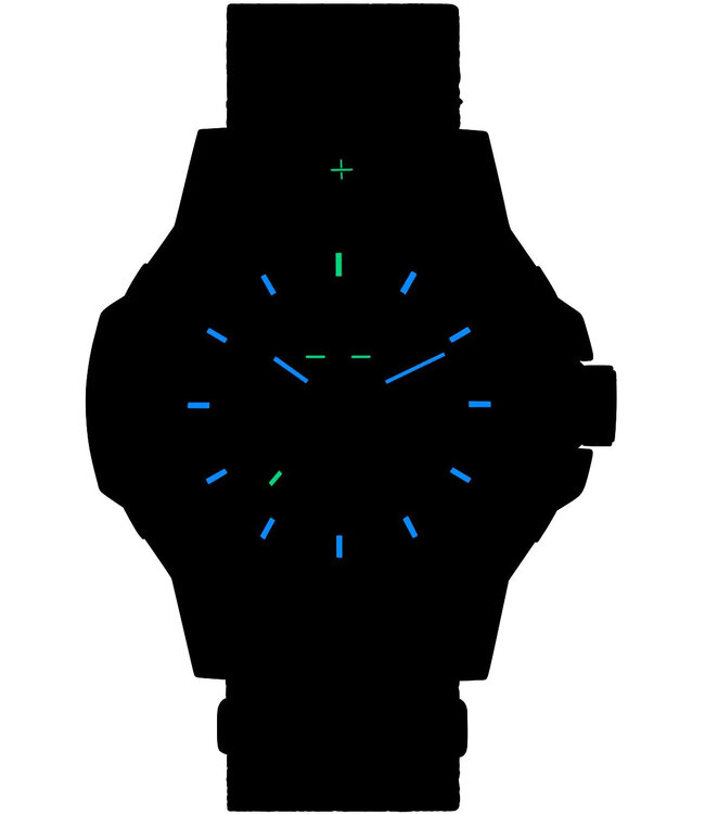 Traser H3 110724 P99 Q Tactical Blue Herrenuhr 46mm 20ATM