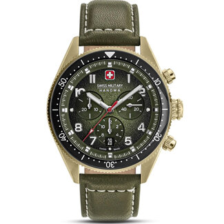 Swiss Military Hanowa SMWGC0003850 Herrenuhr Greyhound Chrono 43mm 10ATM