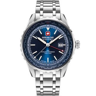 Swiss Military Hanowa SMWGH0003204 Herrenuhr Afterburn GMT 44mm 10ATM